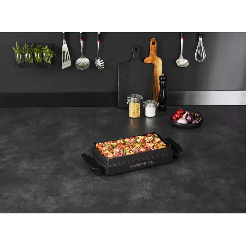 Tefal XA7278 cepamā plāts/loksne Grils Taisnstūrveida OptiGrill+ XL