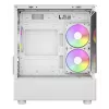 Aerocool Viewport-Mini-WT-v2 Mini Tower Balts