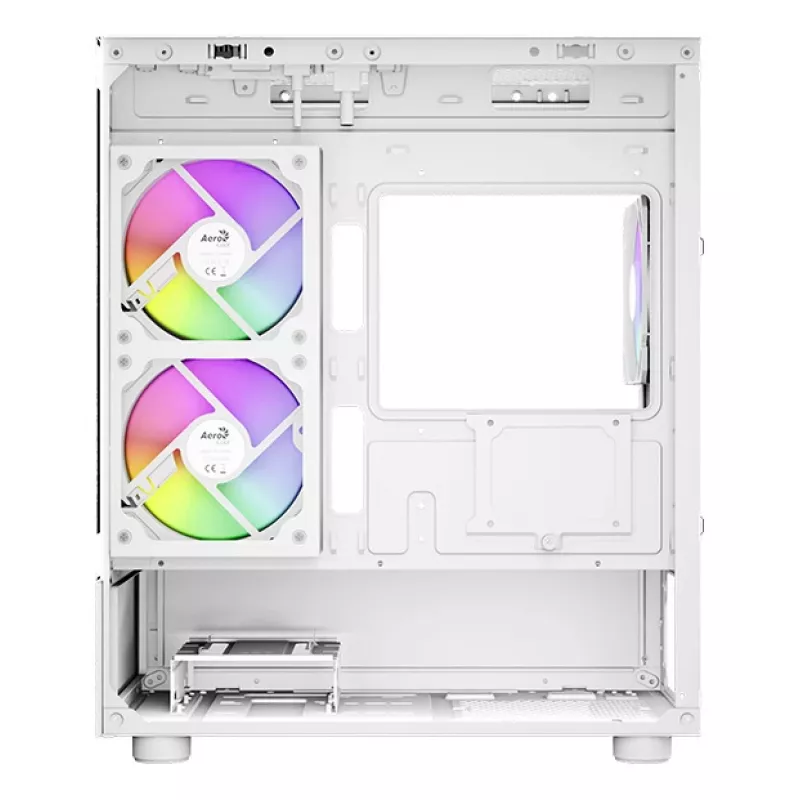 Aerocool Viewport-Mini-WT-v2 Mini Tower Balts