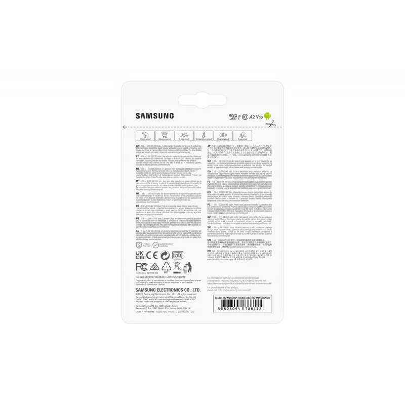 Samsung MB-MD128SA/EU atmiņas karte 128 GB MicroSDXC UHS-I Class 10