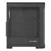 GENESIS Irid 505 ARGB Midi Tower Melns, Caurspīdīgs