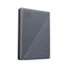 WESTERN DIGITAL Portable Hard Drive - My Passport - 2TB - USB-C/A 3.2 Gen 1 - pelēka
