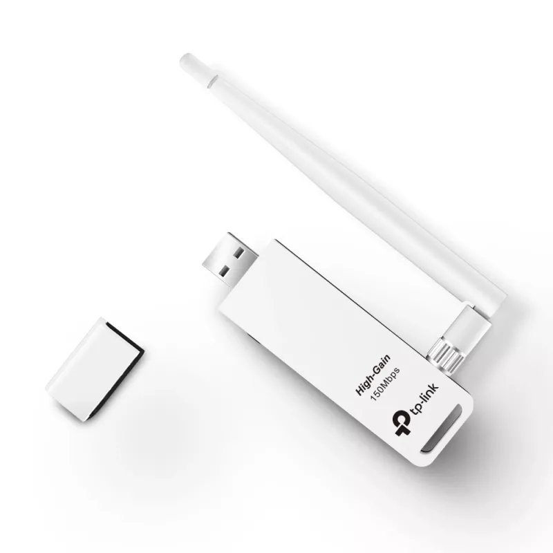 Tīkla karte TP-Link TL-WN722N, WLAN 150 Mbit/s, USB, Wi-Fi 4, 2.4 GHz