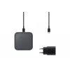 Samsung EP-P2400 viedtālruņa lādētājs pelēks USB bezvadu uzlāde ātrā uzlāde iekštelpām
