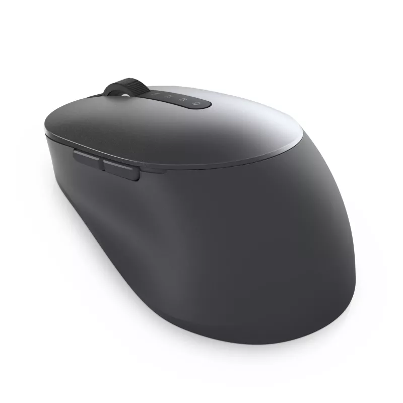 DELL Pro Plus pele - MS5320W, labā roka, optiskā, RF bezvadu + Bluetooth, 1600 DPI, pelēka, titāna