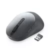DELL Pro Plus pele - MS5320W, labā roka, optiskā, RF bezvadu + Bluetooth, 1600 DPI, pelēka, titāna