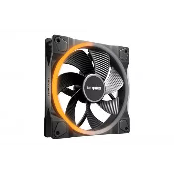 be quiet! Light Wings 140 mm PWM Reverse Melns datora korpusa ventilators 14 cm 1 gab.