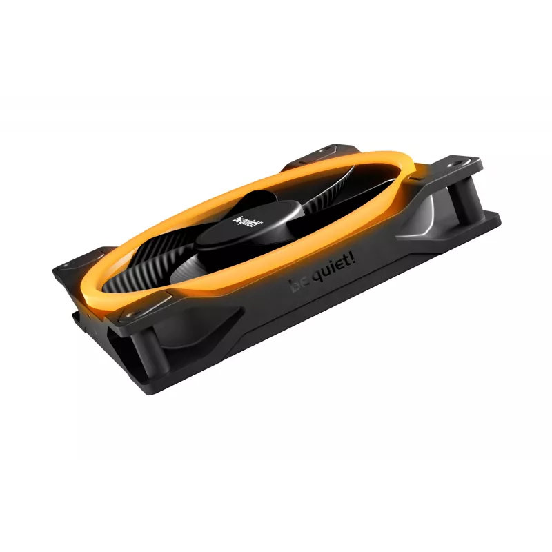 be quiet! Light Wings 140 mm PWM Reverse Melns datora korpusa ventilators 14 cm 1 gab.