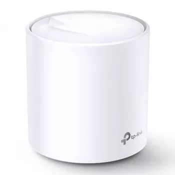 TP-Link AX1800 Whole Home Mesh Wi-Fi 6 sistēma, balta, iekšējā, tīkla maršrutētājs, barošana, FCC