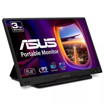 Portatīvais monitors ASUS ZenScreen MB166C 15.6 collu Full HD IPS LED 1920x1080, 250 cd/m², 5 ms, USB-C barošana