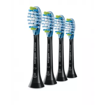 Philips C3 Premium Plaque Defence HX9044/33 4x Melns sonic toothbrush heads