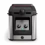 Tefal Clear Duo FR600D Viena 0,65 L Brīvstāvoša 2000 W fritieris Melns, nerūsējošais tērauds
