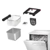 Tefal Clear Duo FR600D Viena 0,65 L Brīvstāvoša 2000 W fritieris Melns, nerūsējošais tērauds