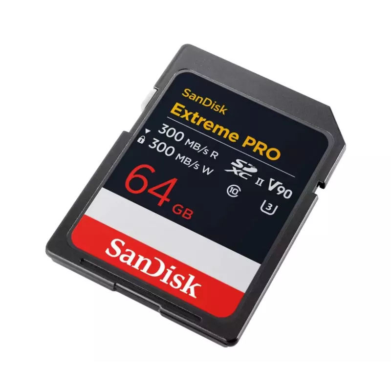 Zibatmiņas karte SanDisk Extreme PRO 64GB UHS-II SDSDXDM-064G-GN4IN