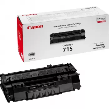 Canon 715 tonera kasetne oriģināla melna