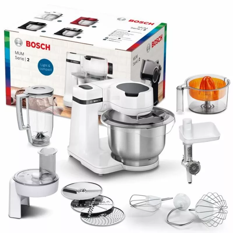 Bosch Serie 2 MUMS2EW40 virtuves kombains 700 W 3,8 L Balta