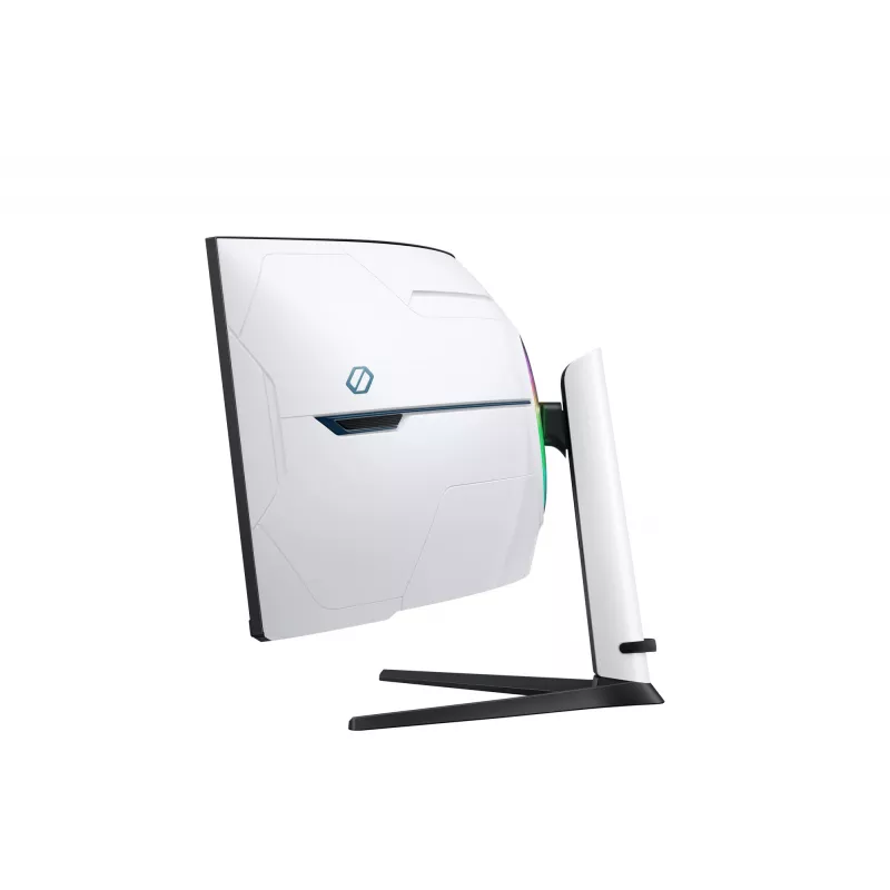 Samsung G95NC datora monitors 144,8 cm (57 collas) 7680 x 2160 pikseļi Dual UHD LED melns, balts