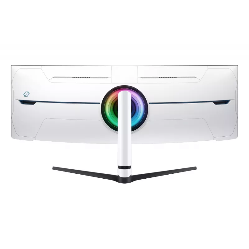 Samsung G95NC datora monitors 144,8 cm (57 collas) 7680 x 2160 pikseļi Dual UHD LED melns, balts