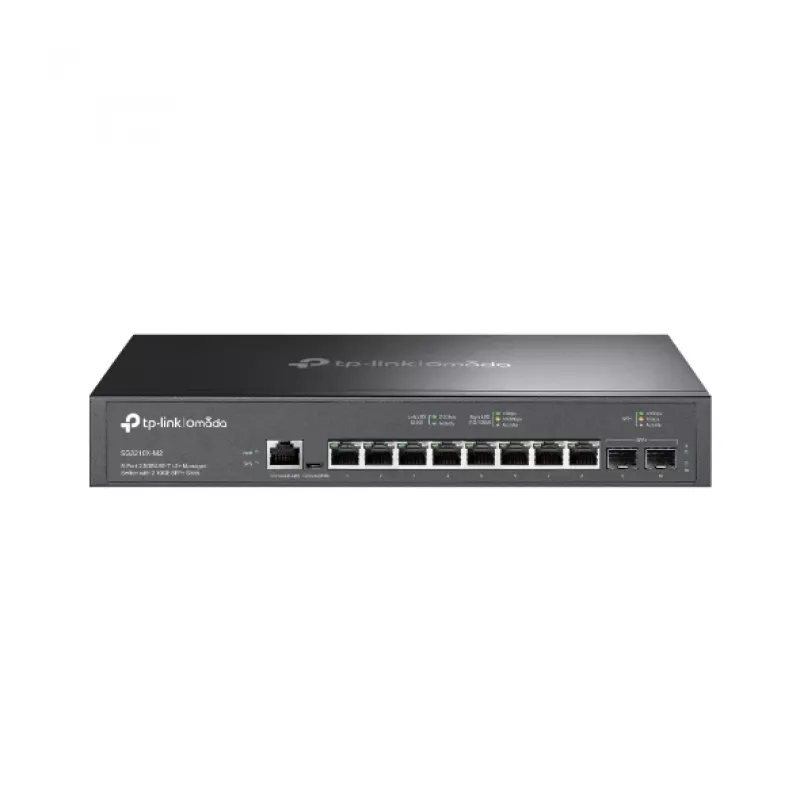 Pārvaldāms slēdzis TP-Link Omada 8 portu 2.5G L2+ 80 Gbit/s