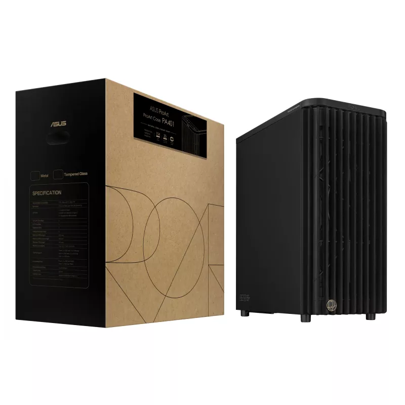 ASUS ProArt PA401 Wood METAL PWM (Melns) Tornis