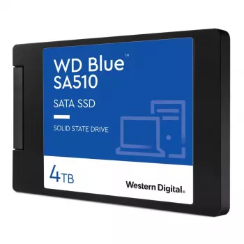 WESTERN DIGITAL SSD - WD Blue SA510 - 4TB - SATA 6Gb/s - 2,5 collas - 7mm korpusā