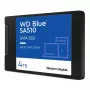 WESTERN DIGITAL SSD - WD Blue SA510 - 4TB - SATA 6Gb/s - 2,5 collas - 7mm korpusā