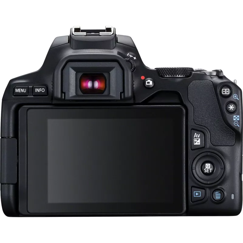 Canon EOS 250D + EF-S 18-55mm f/3.5-5.6 III SLR kameras komplekts 24,1 MP CMOS 6000 x 4000 pikseļi Melns