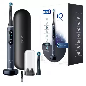Oral-B iO Series 9N Pieaugušajiem Vibro zobu birste Melna