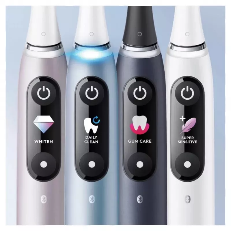 Oral-B iO Series 9N Pieaugušajiem Vibro zobu birste Melna