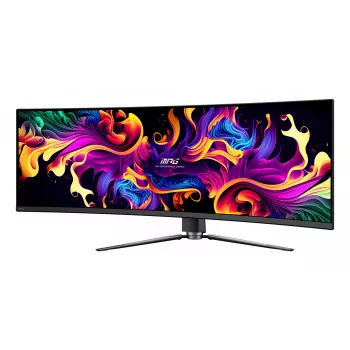 MSI MPG 491CQP QD-OLED datora monitors 124,5 cm (49 colli) 5120 x 1440 pikseļi DQHD Melns