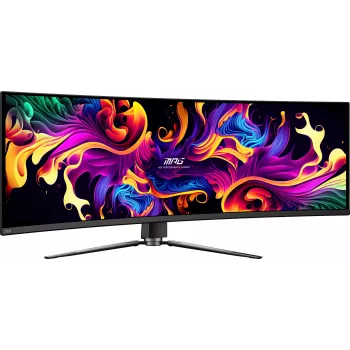 MSI MPG 491CQP QD-OLED datora monitors 124,5 cm (49 colli) 5120 x 1440 pikseļi DQHD Melns