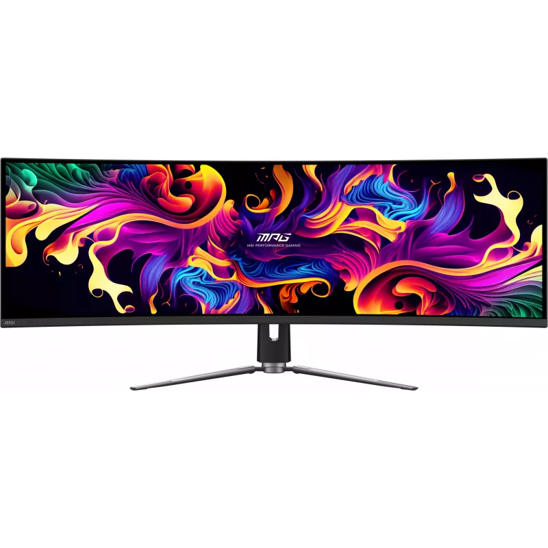 MSI MPG 491CQP QD-OLED datora monitors 124,5 cm (49 colli) 5120 x 1440 pikseļi DQHD Melns