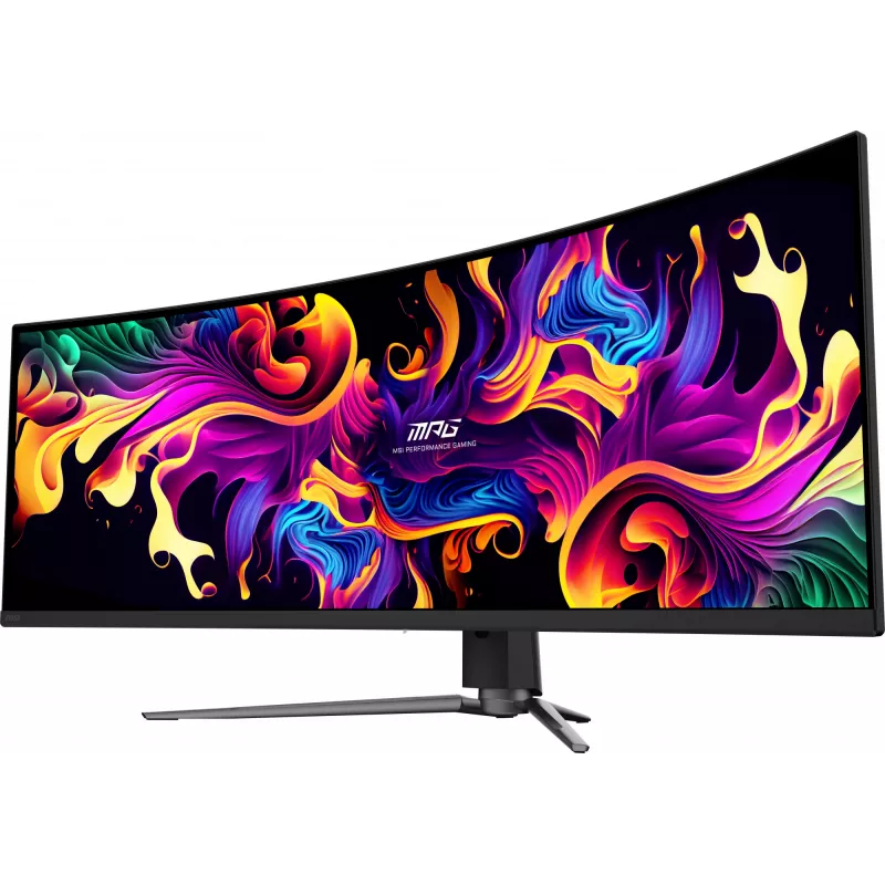 MSI MPG 491CQP QD-OLED datora monitors 124,5 cm (49 colli) 5120 x 1440 pikseļi DQHD Melns