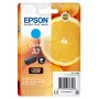 Epson oranžas Singlepack ciāna 33 Claria Premium tintes kasetne, standarta ietilpība, ciāna, 4.5 ml, 1 gab., 300 lappuses