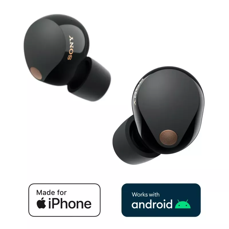 Sony WF-1000XM5 austiņas Bezvadu Ievietojamas Zvani/Mūzika Bluetooth Melns