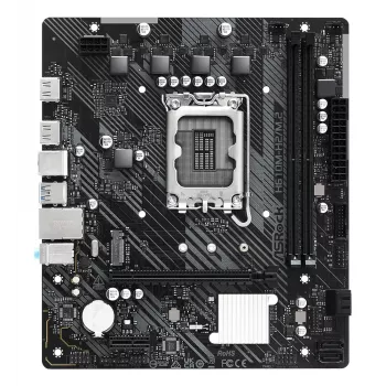 ASRock mātesplate H610M-H2/M.2 LGA1700 Intel H610 2 X DDR4 2 X HDMI 2.1 TMDS saderīga mATX
