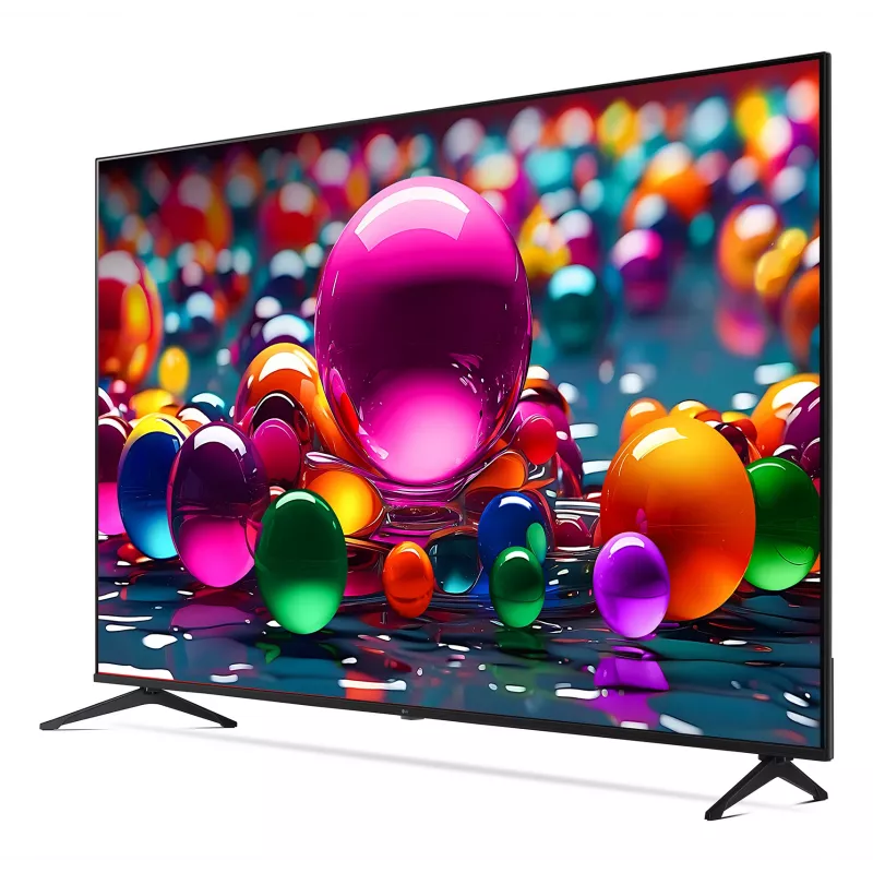 LG UHD AI 75UA75006LA 190.5 cm (75 collas) 4K Ultra HD viedtelevizors Wi-Fi melns