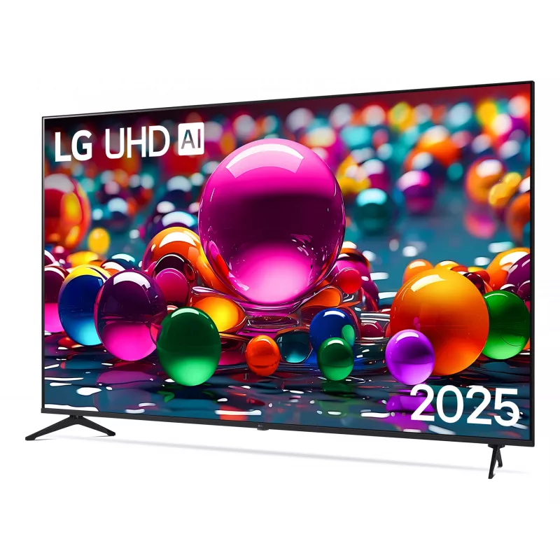 LG UHD AI 75UA75006LA 190.5 cm (75 collas) 4K Ultra HD viedtelevizors Wi-Fi melns