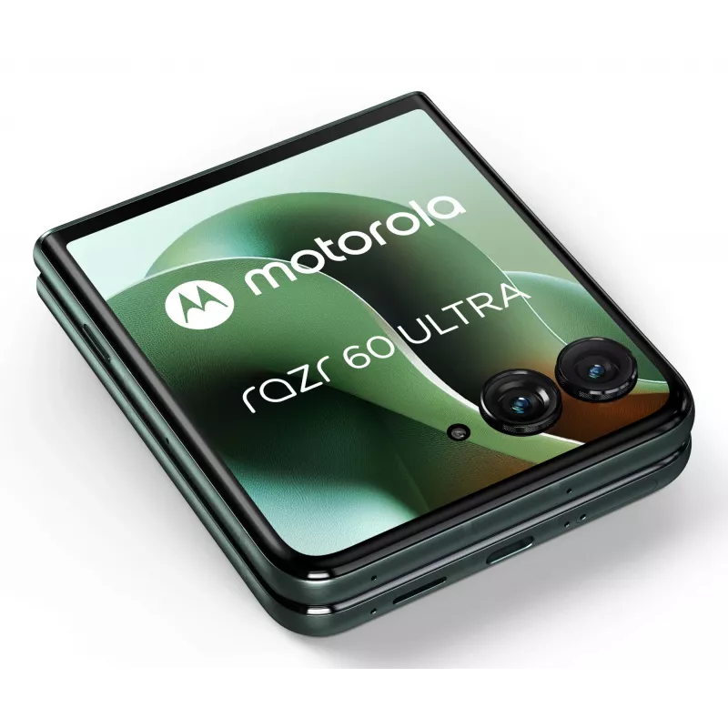 Motorola razr 60 ultra 17.7 cm (6.96 collas) Divu SIM kartiņu Android 15 5G USB Type-C 16 GB 512 GB 4700 mAh Zaļš