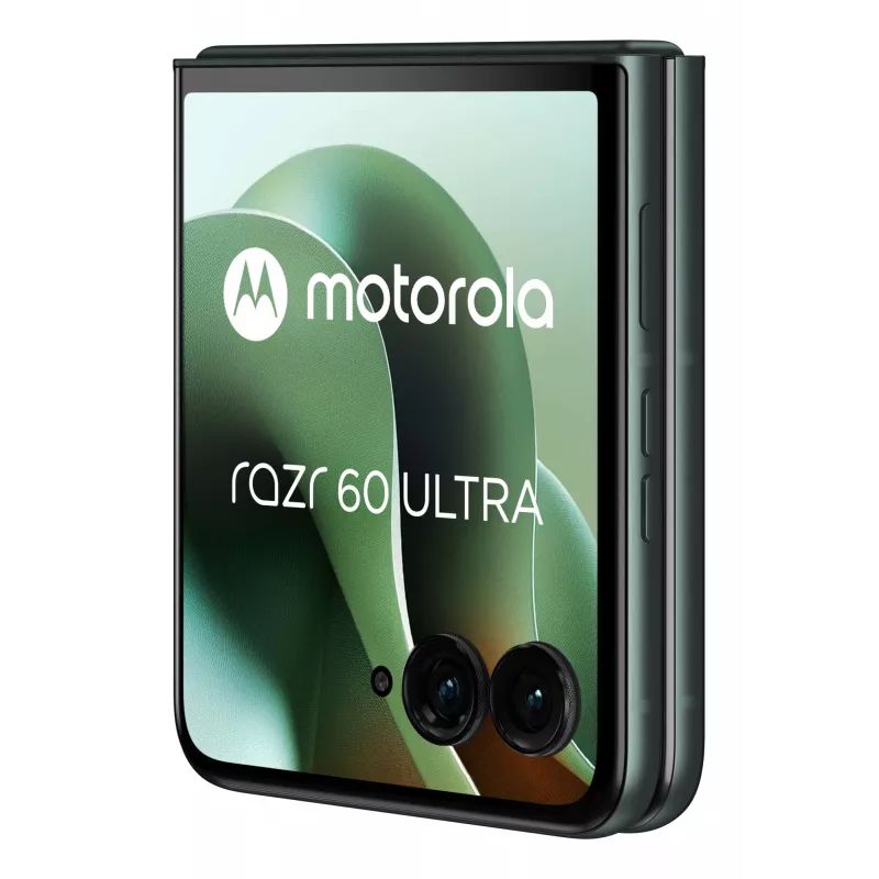 Motorola razr 60 ultra 17.7 cm (6.96 collas) Divu SIM kartiņu Android 15 5G USB Type-C 16 GB 512 GB 4700 mAh Zaļš