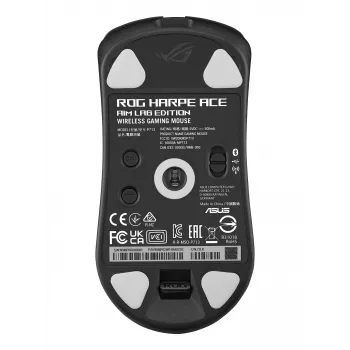 ASUS ROG Harpe Ace Aim Lab Edition pele Gaming Ambidextrous RF Wireless + Bluetooth + USB Type-A Optical 36000 DPI