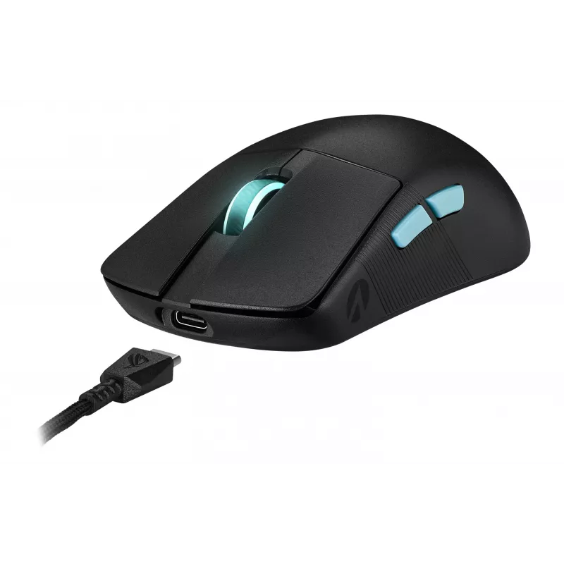 ASUS ROG Harpe Ace Aim Lab Edition pele Gaming Ambidextrous RF Wireless + Bluetooth + USB Type-A Optical 36000 DPI
