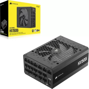 CORSAIR Power Supply - Hx1500i Fully Modular Ultra-low Noise Platinum ATX 1500w