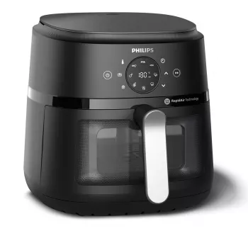 Karstā gaisa fritieris Philips NA231/00 2000 Series — 6,2 L, 1700 W, 13 programmas, Rapid Air zema tauku satura tehnoloģija