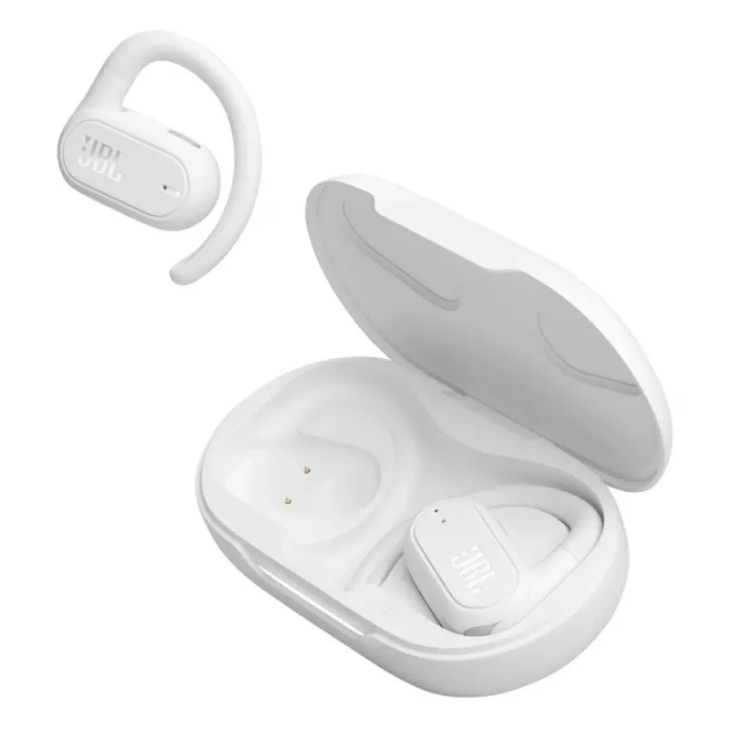 JBL Soundgear Sense Bezvadu Stereo (TWS) Ausiņas Ar Āķi Zvanu/Mūzikas USB Type-C Balts