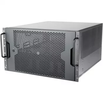Datora korpuss SilverStone SST-RM61-312 rack korpuss melns