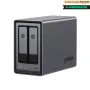 Ugreen NASync DXP2800 NAS sistēma 2 nodalījumu Kompakts Intel® N N100 8 GB DDR5 0 TB UGOS Pro Melns