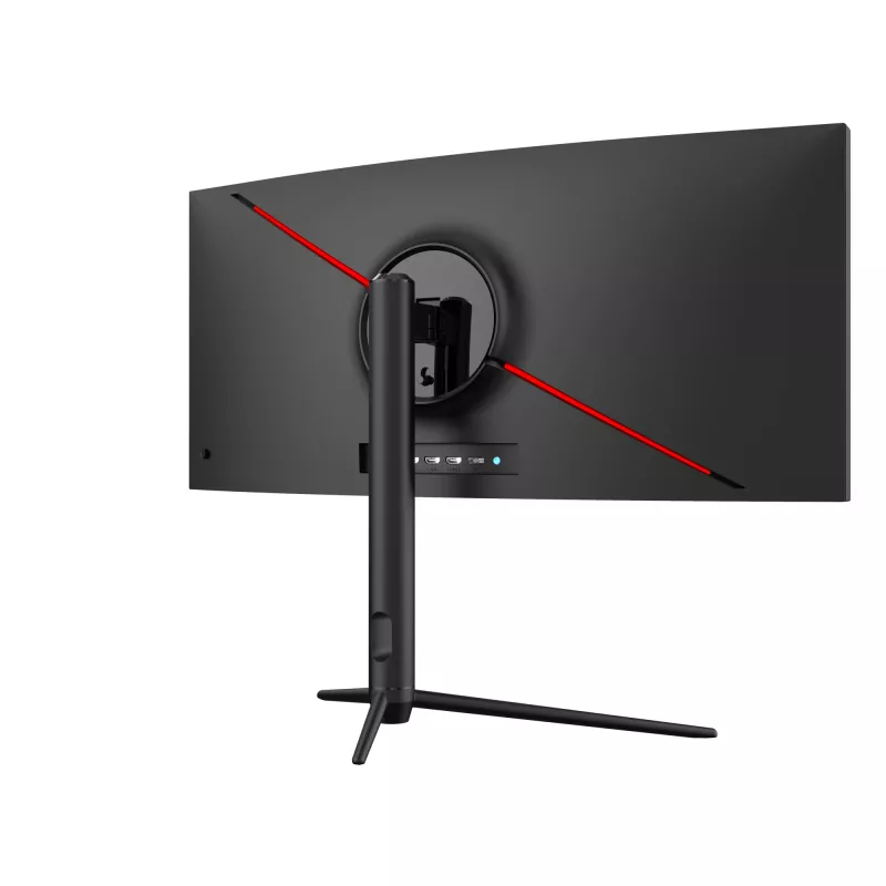 Dahua Technology LM30-E330CA datora monitors 76,2 cm (30 collas) 2560 x 1080 pikseļi UltraWide Full HD LCD melns, sarkans