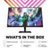 OMEN by HP 27 collu QHD 240Hz spēļu monitors - OMEN 27qs, 68.6 cm (27 collas), 2560 x 1440 pikseļi, Quad HD, LCD, 1 ms, Melns