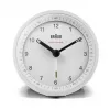 Braun BC07W-DCF kvarca modinātājpulkstenis balts